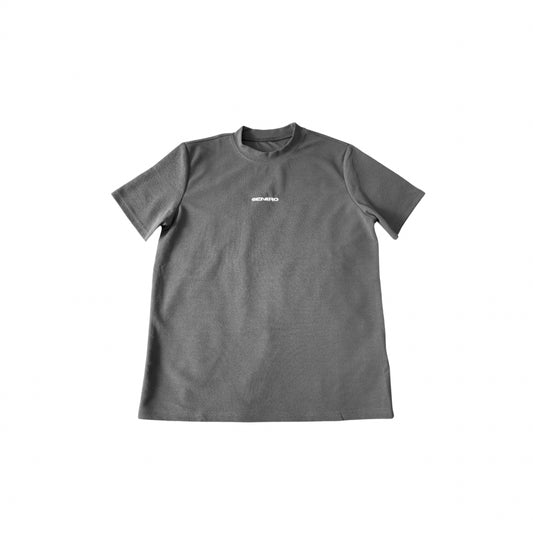 Grey Essential Textured T-Shirt